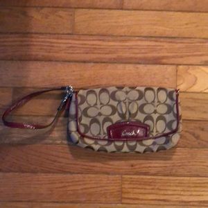 Coach wristlet